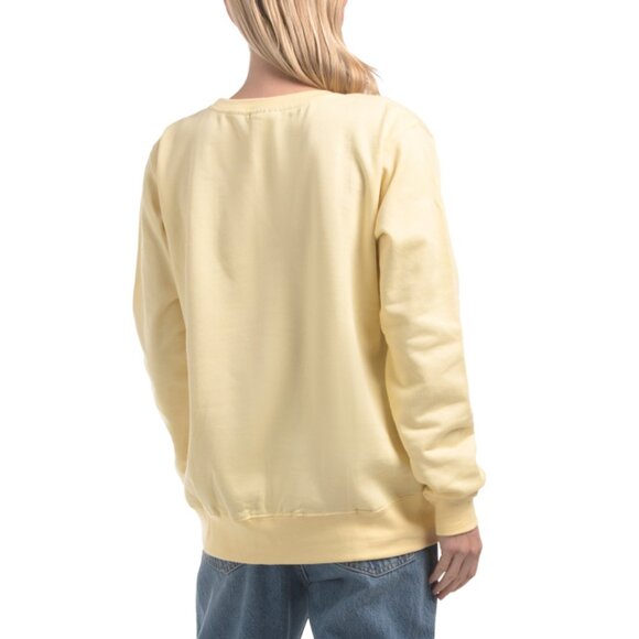 PACIFIC & CO Soft Yellow Beachy Christmas Crew Neck Sweatshirt - Picture 2 of 2